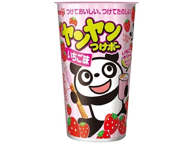 Meiji Yanyan Tsukebo Strawberry Flavor 48g (Purchase 10)