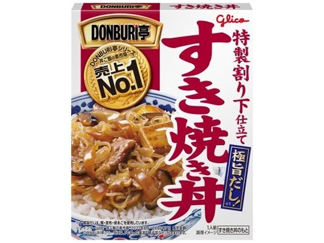 Glico DONBURI-tei Sukiyaki Bowl 170g (Purchase 10)