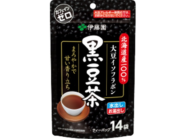 Ito En 100% Hokkaido Black Bean Tea, 14 Tea Bags (Special Order Item) [Purchase 10]