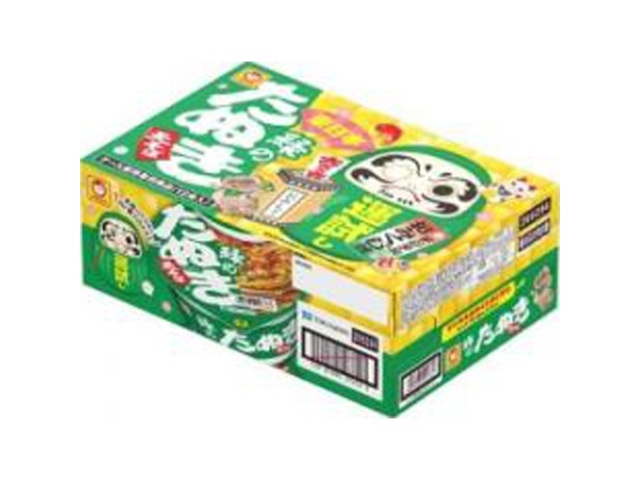 Maru-chan Green Tanuki Fortune Carton East (Special Order Item) [Purchase Quantity: 1]