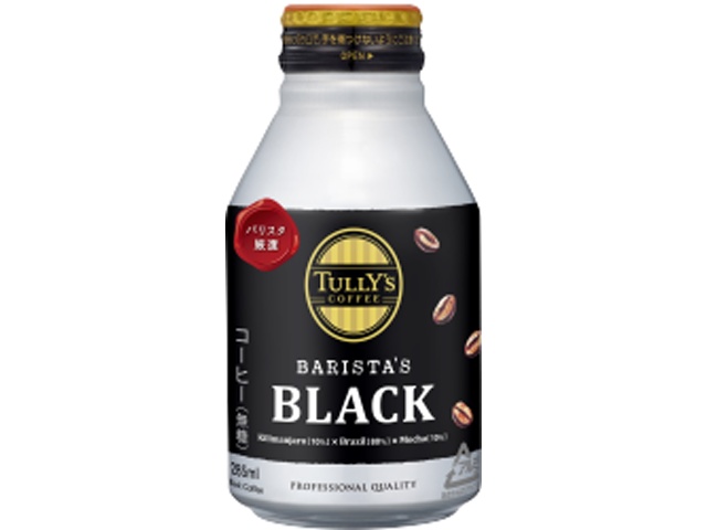 Tully's Barista's Black, B-can, 285ml (Special Order Item) [Purchase Quantity: 24]
