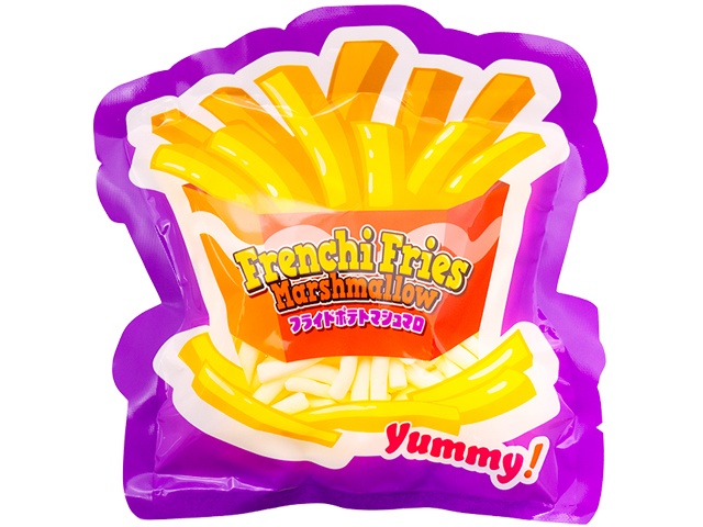 Yaokin French Fries Marshmallows 60g (Backordered) [Purchase 96] [Please allow time for delivery]