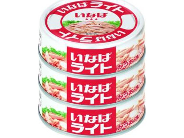 Inaba Light Flakes, 3 cans (Special Order Item) [Purchase Quantity: 15]