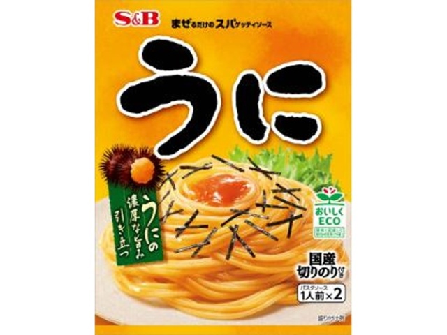 S&B Mix-and-Mix Spaghetti Sauce with Sea Urchin (Purchase of 10)