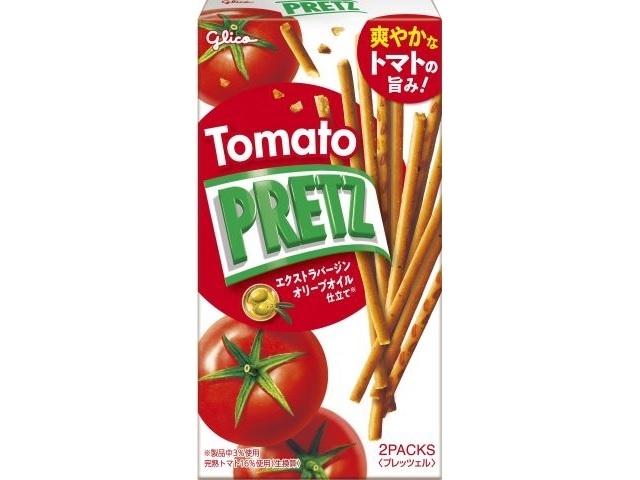Glico Tomato Pretz 2 bags  [Purchase 10]
