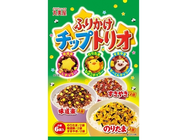 Marumiya Furikake Chip Trio (Special Order Item) [Purchase Quantity: 60]