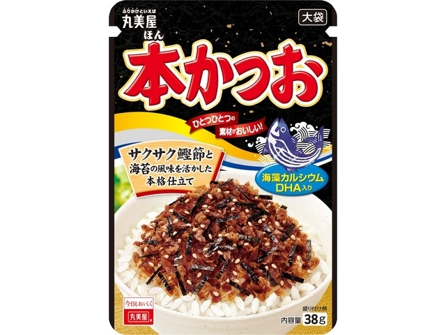 Marumiya Bonito Flakes, Large Bag, 38g (Purchase 80 pieces)