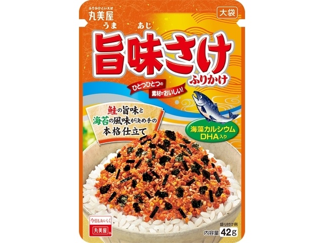 Marumiya Umami Sake Furikake (Savory Salmon Furikake) Large Bag, 42g (Special Order Item) [Purchase Quantity: 80]