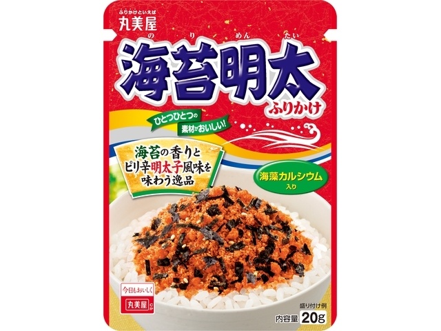 Marumiya Seaweed and Mentaiko Furikake, 20g (Special Order Item) [Purchase Quantity: 120]
