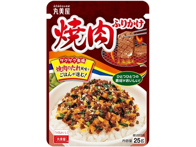 Marumiya Yakiniku Furikake (Seafood Furikake) 25g (Special Order Item) [Purchase Quantity: 120]