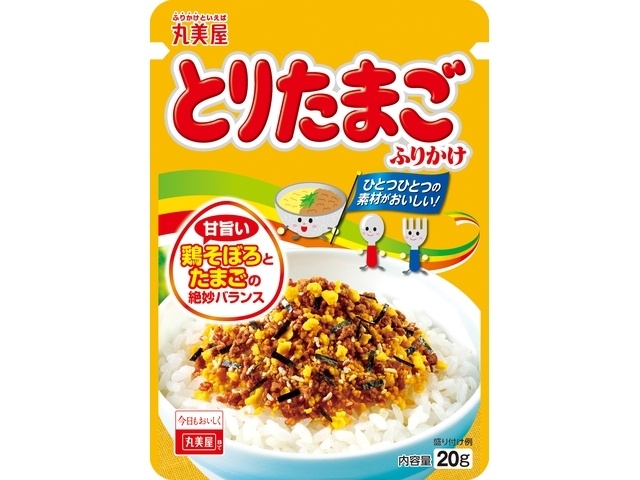 Marumiya Toritamago Furikake (Chicken and Egg Topping) 20g (Special Order Item) [Purchase Quantity: 120]