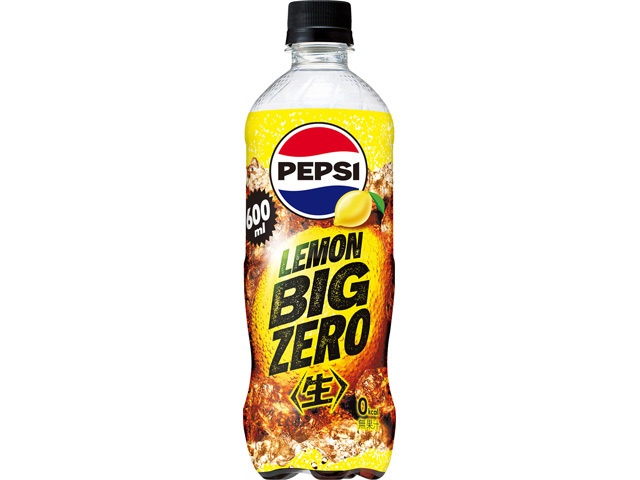 Pepsi Draft Big Zero Lemon NP 600ml [This Month's Special] Backordered [Purchase Quantity: 24]