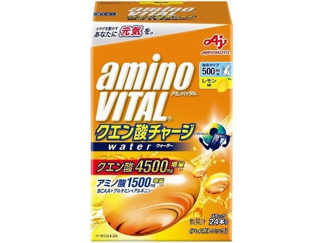 Amino Vital Citric Acid Charged Water, 24 bottles (Special Order Item) [Purchase Quantity: 18]