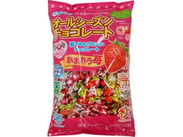 Chi Lin Confectionery Amaou Strawberry All-Season Chocolate, 300g (Special Order Item) [Purchase 12]