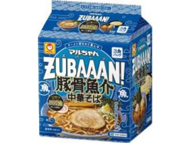 Maruchan Zuban Pork Bone and Seafood Chinese Noodles (3 servings) (Purchase 9)