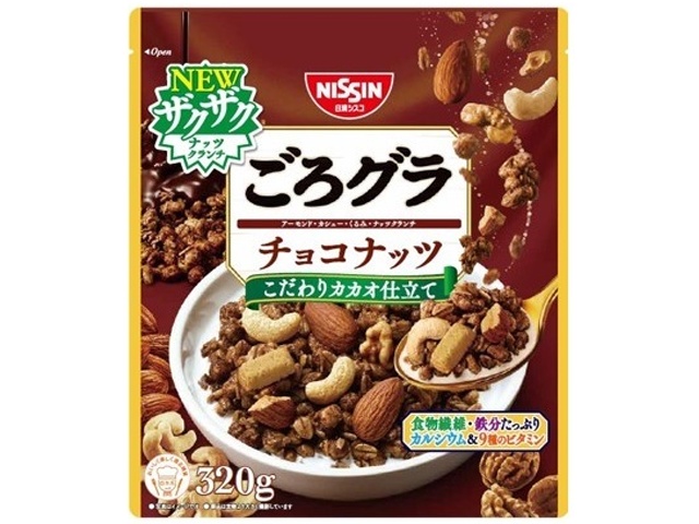 Cisco Gorogura Chocolate Nuts (Purchase 6 pieces)