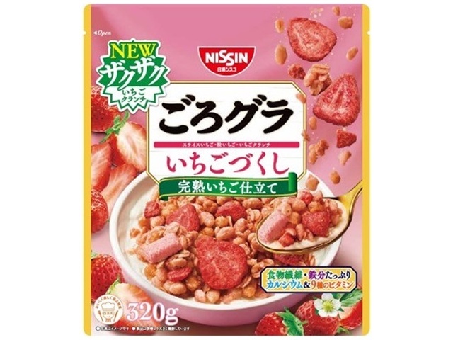 Cisco Gorogura Strawberry Cookies 320g (Purchase 6)