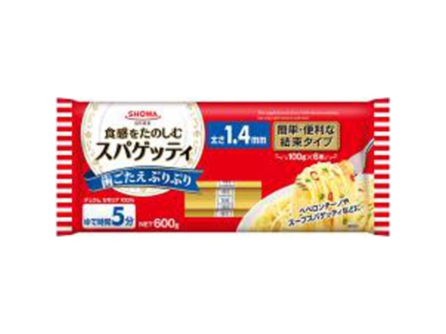 Showa Knotted Spaghetti, 1.4mm, 600g [This Month's Special Noodle Sale]  [Purchase 24]