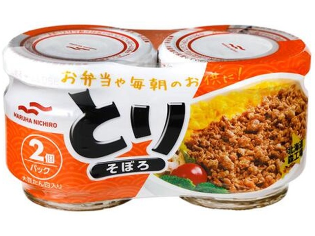 Maruha Chicken Minced Meat, 50g x 2 Bottles (Special Order Item) [Purchase Quantity: 24]