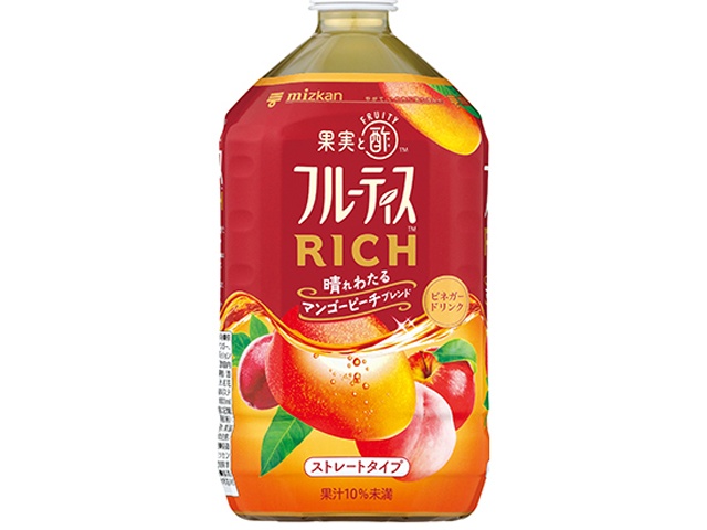 Mitsukan Fruitis Rich Mango Peach ST (Special Order Item) [Purchase 6]