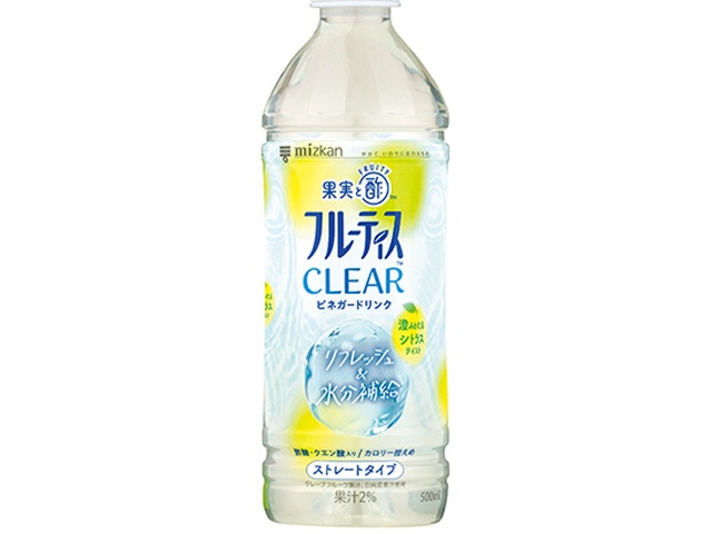 Mizkan Fruitis Clear Citrus 500 (Special Order Item) [Purchase Quantity: 24]
