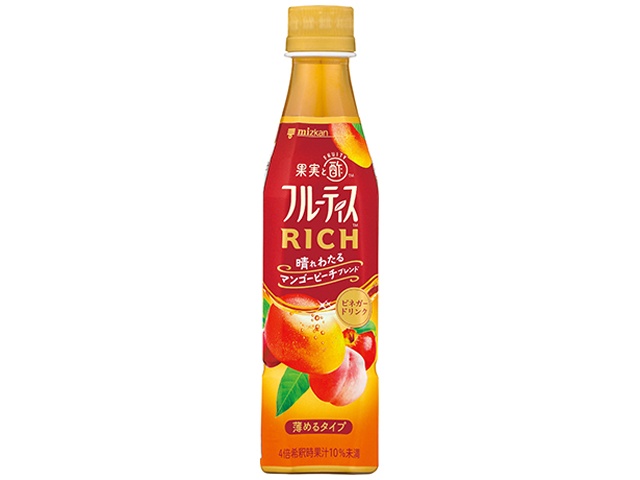 Mitsukan Fruitis Rich Mango Peach 350 (Special Order Item) [Purchase Quantity: 24]