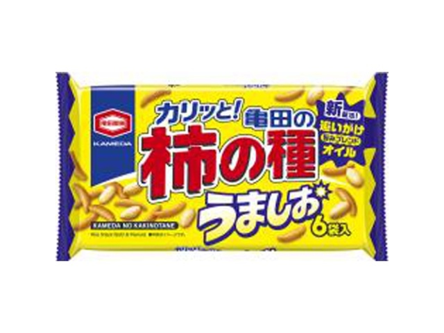 Kameda Kakinotane Umashio (6 packets) [Special Order Item] [Purchase Quantity: 12]