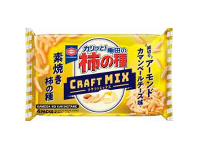Kameda Kakinotane Craft Mix Almonds (4 bags) [Special Order Item] [Purchase Quantity: 12]
