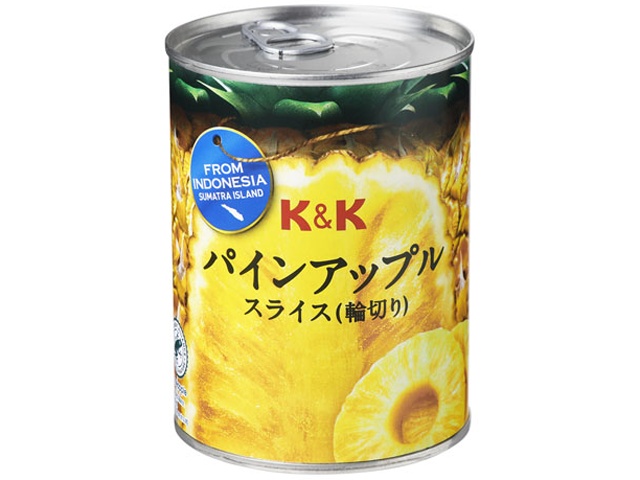 K&K Indonesian Pineapple Slices 565g (Special Order Item) [Purchase Quantity: 24]