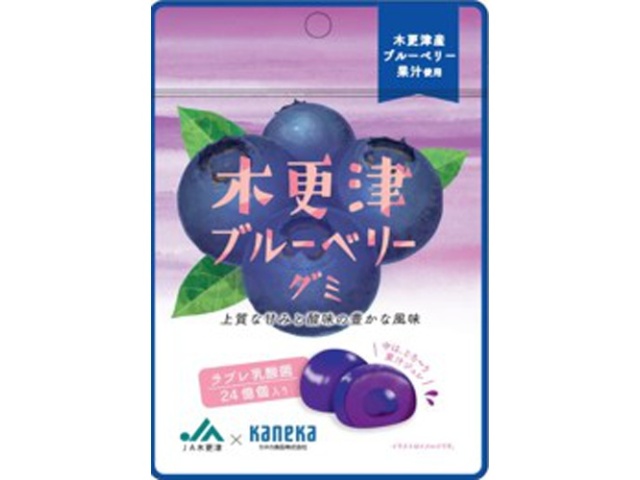 Kaneka Kisarazu Blueberry Gummy Love Lactic Acid Bacteria 40g (Purchase of 10)