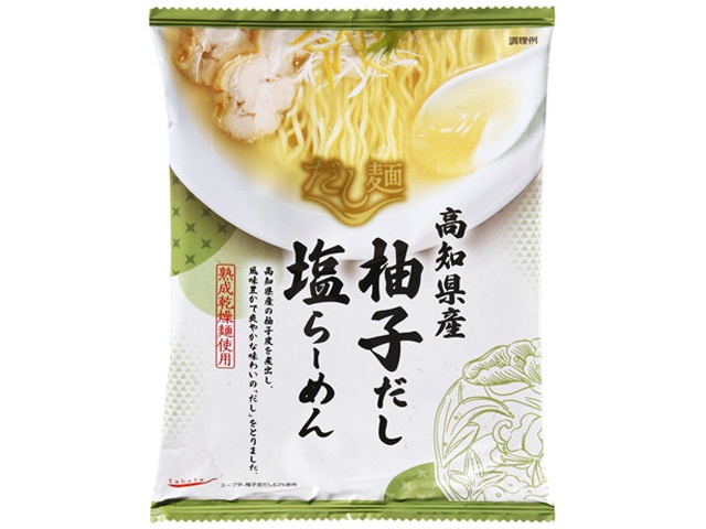 Kokubu Dashi Noodles, Kochi Prefecture Yuzu Dashi Shio Ramen (Special Order Item) [Purchase Quantity: 40]