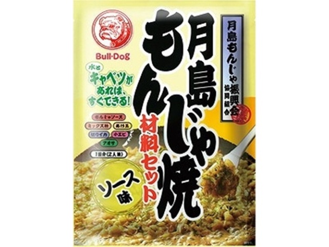 Bulldog Tsukishima Monjayaki Sauce Flavor, 81.3g (Special Order Item) [Purchase Quantity: 30]