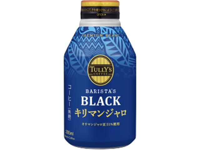 Tully's Black Kilimanjaro B Can 285ml (Purchase of 24)