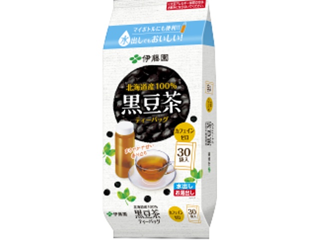 Ito En 100% Hokkaido Black Bean Tea, 30 Tea Bags (Special Order Item) [Purchase 10]