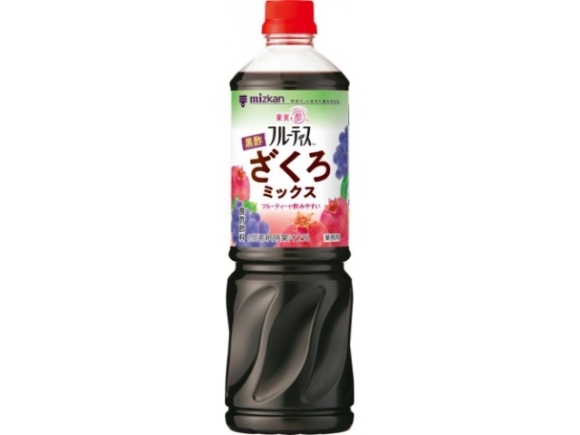 Mitsukan Gyo Fruitis Black Vinegar Pomegranate Mix, 1L (Special Order Item) [Purchase 8]
