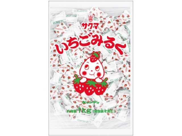 Sakuma Strawberry Milk (Pillow) 1kg (Purchase 1)
