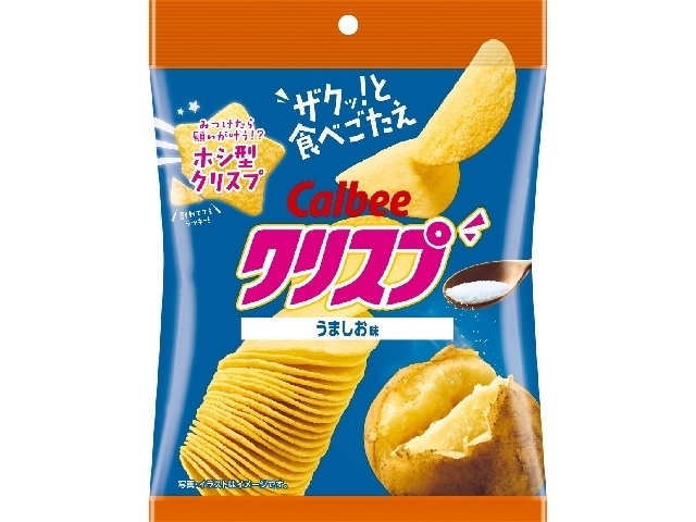 Calbee Crisps Umashio Flavor, 45g (Pack of 16)