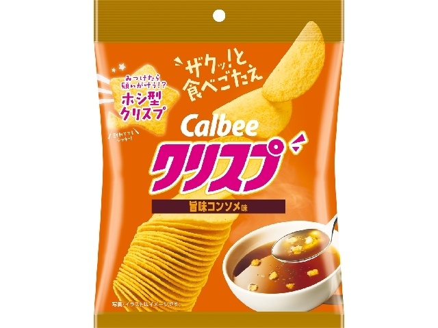 Calbee Crisps Umami Consommｨｦ Flavor 45g (Pack of 16)