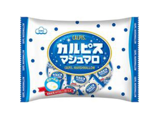 EIWA Calpis Marshmallow Family, 130g (Special Order Item) [Purchase 12]