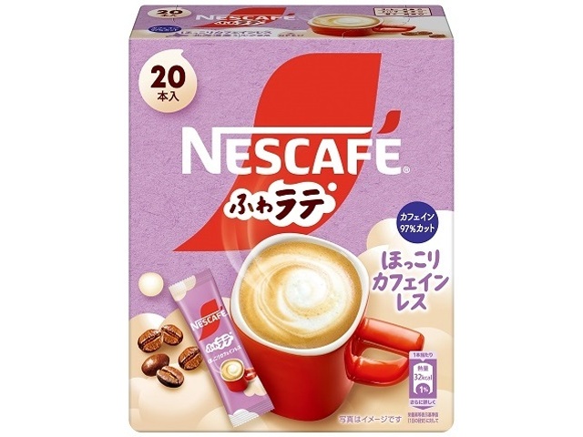 Nescafe Fuwa Latte, Decaffeinated, 20-pack [This Month's Special Offer] [Made-to-Order Item] [Purchase 12]