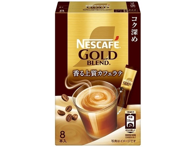 Nescafｨｦ Gold Blend Rich Flavor ST8P (Special Order Item) [Purchase Quantity: 24]