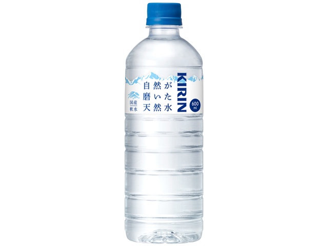 Kirin Naturally Polished Natural Mineral Water, 600ml [This Month's Special Drinking Water]  [Purchase 24 units]