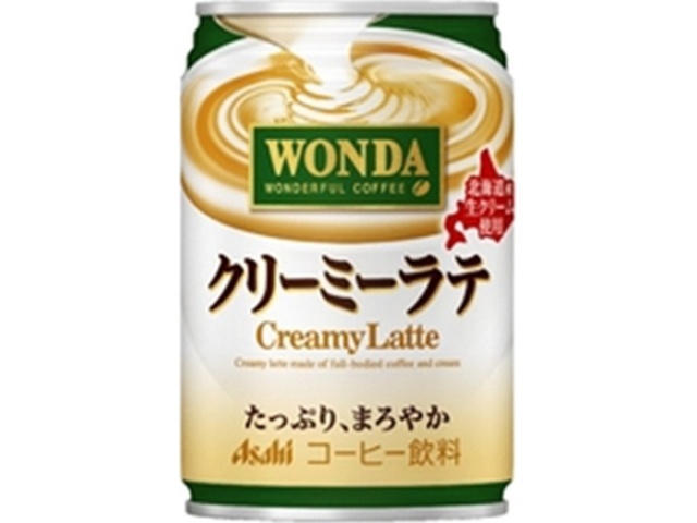 WONDA Creamy Latte, 280g Can (24 cans)