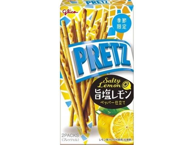 Glico Pretz Uma Shio Lemon 47g (Special Order Item) [Purchase Quantity: 120]