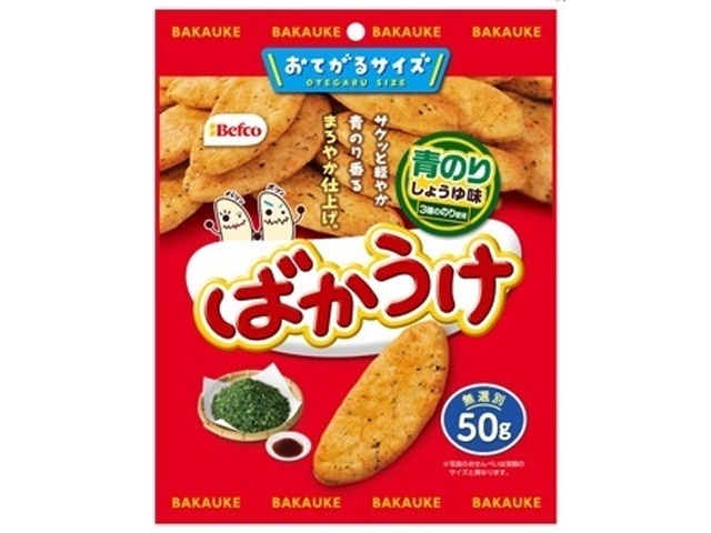 Kuriyama Rice Crackers Bakauke Green Nori 50g (Special Order Item) [Purchase Quantity: 20]