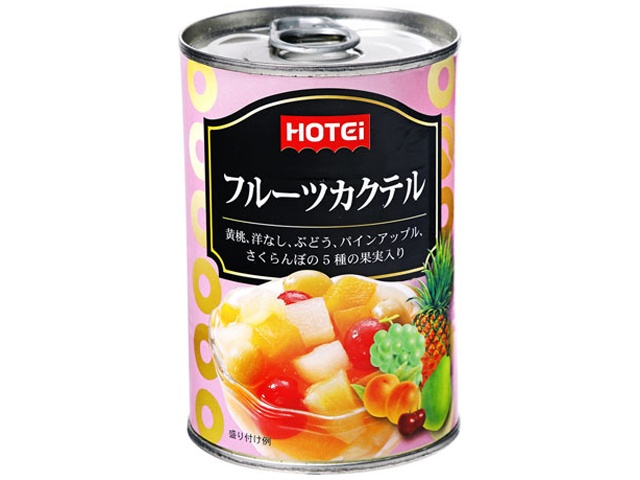 Hotei Fruit Cocktail, South African, 420g (Special Order Item) [Purchase Quantity: 24]