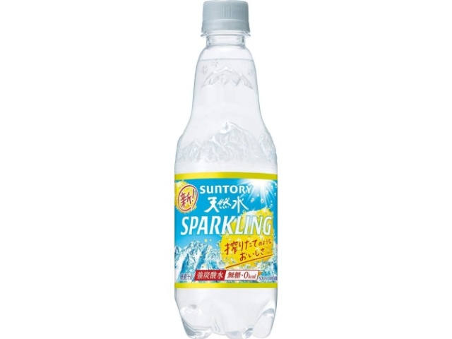 Suntory Tennensui Spark Lemon Vending Machine P490ml [This Month's Special Drinking Water] Special Order Item [Purchase Quantity: 24] [Dummy Product Not Available]