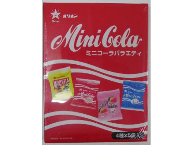 Orion Mini Cola Variety 40g (Special Order Item) [Purchase Quantity: 20]