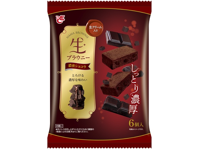 Ace Raw Brownie Rich Chocolate Chocolate (6 pieces) [Backordered] [Purchase 10] [Please allow time for delivery]