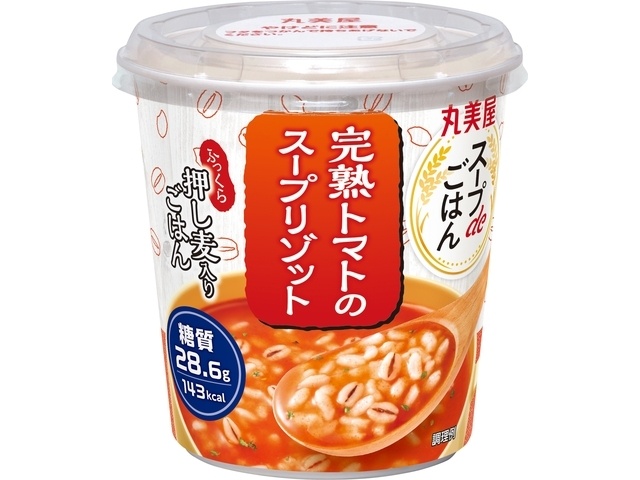 Marumiya Soup de Gohan Rice Risotto with Ripe Tomatoes (6 per pack)